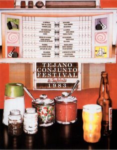 1984 Tejano Conjunto Festival poster by James Copp