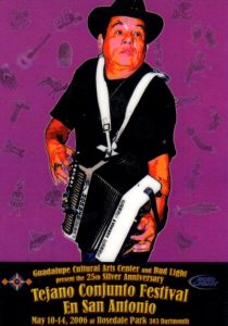 2006 Tejano Conjunto Festival poster by Frank Estrada
