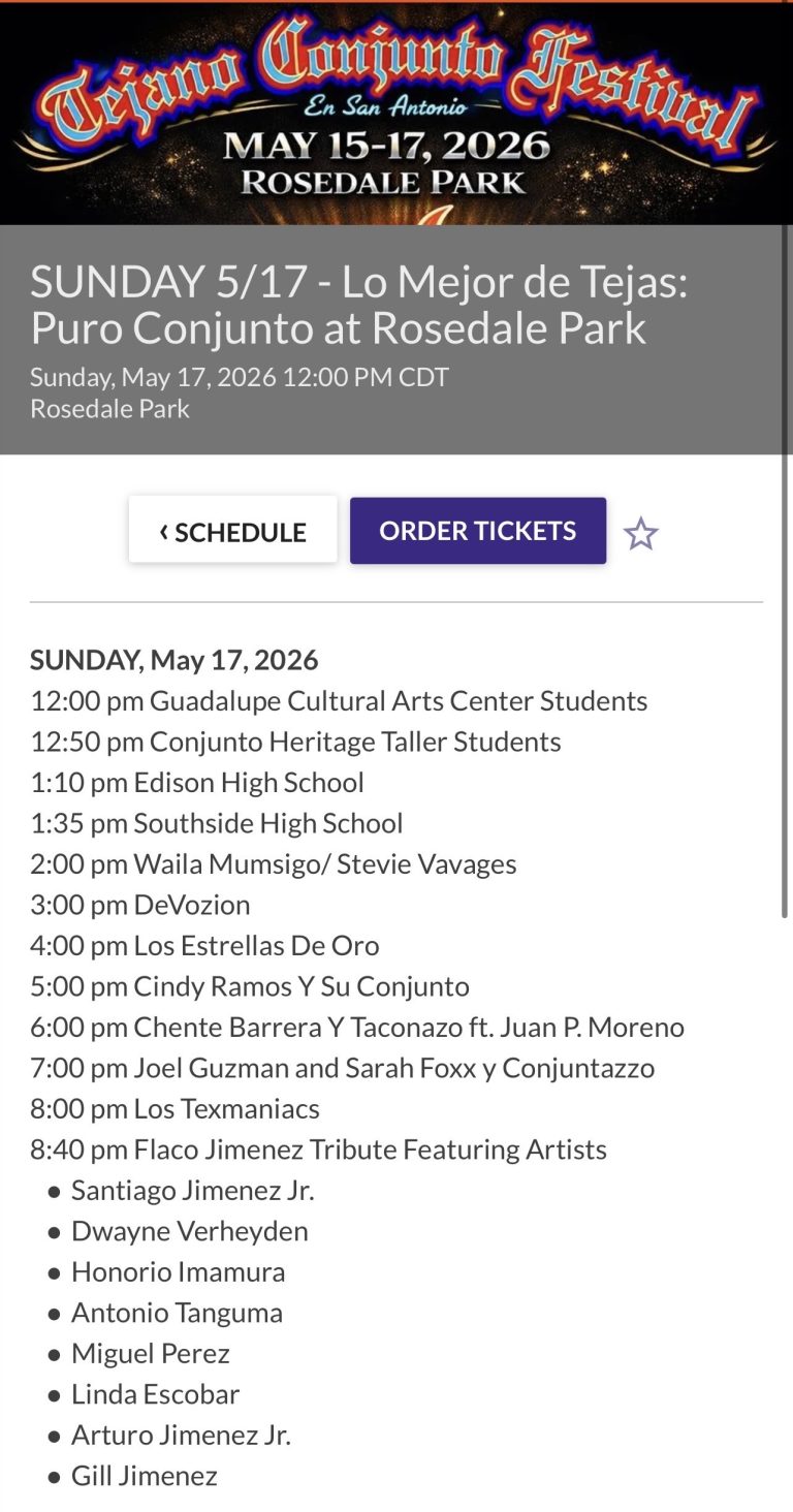 TCF Calendar Sunday May 17, 2026